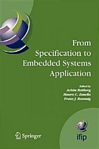 From Specification to Embedded Systems Application (Paperback)