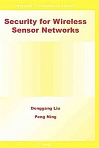 Security for Wireless Sensor Networks (Paperback)