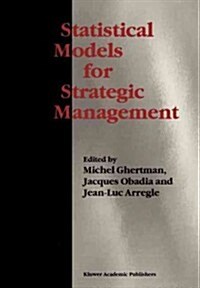 Statistical Models for Strategic Management (Paperback)