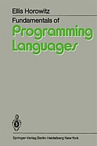 Fundamentals of Programming Languages (Hardcover)