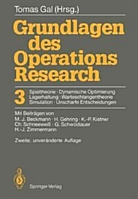 Grundlagen Des Operations Research (Paperback, 2nd)