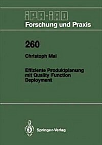 Effiziente Produktplanung Mit Quality Function Deployment (Paperback)