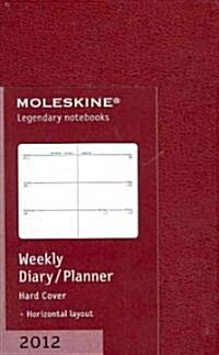 Moleskine Weekly Diary/ Planner 2012 (Hardcover)