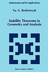 Stability Theorems in Geometry and Analysis (Paperback)