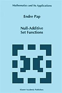 Null-Additive Set Functions (Paperback)