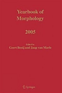 Yearbook of Morphology 2005 (Paperback)