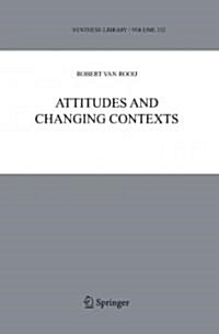 Attitudes and Changing Contexts (Paperback)