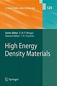 High Energy Density Materials (Paperback)