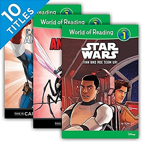 World of Reading Level 1 Set 3 (Set) (Library Binding)