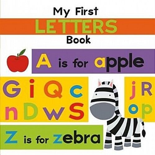 My First Letters Book: Illustrated (Board Books)