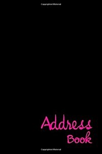 Address Book: Glossy And Soft Cover, Large Print, Font, 6 x 9 For Contacts, Addresses, Phone Numbers, Emails, Birthday And More. (Paperback)