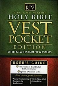 Vest Pocket New Testament and Psalms-KJV (Imitation Leather)