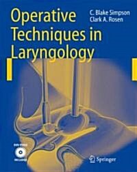 Operative Techniques in Laryngology (Hardcover)