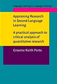 Appraising Research in Second Language Learning (Paperback)