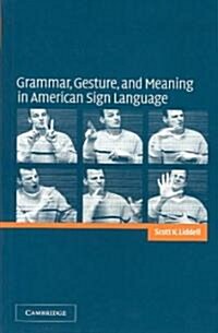 Grammar, Gesture, and Meaning in American Sign Language (Paperback)