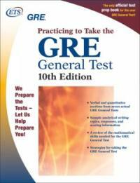 GRE, practicing to take the general test 10th ed