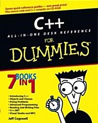 C++ All-In-One Desk Reference for Dummies (Paperback, CD-ROM)