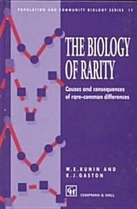 The Biology of Rarity (Hardcover)