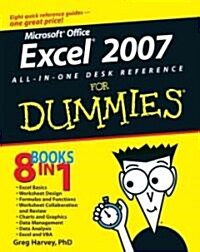 Excel 2007 All-In-One Desk Reference for Dummies (Paperback)