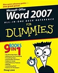 Word 2007 All-In-One Desk Reference for Dummies (Paperback)