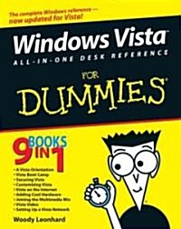 Windows Vista All-In-One Desk Reference for Dummies (Paperback)