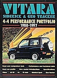 Suzuki Vitara, Sidekick and Geo Tracker 4 X 4 Performance Portfolio, 1988-97 : 4 x 4 Performance Portfolio, 1971-97 (Paperback)