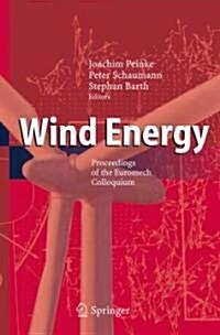 Wind Energy: Proceedings of the Euromech Colloquium (Hardcover)