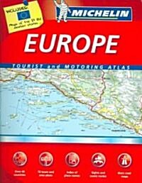 Michelin Europe Tourist and Motoring Atlas (Paperback, 10th, Spiral, Multilingual)