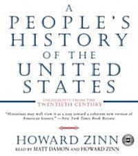 A Peoples History of the United States CD (Audio CD)