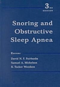 Snoring and Obstructive Sleep Apnea (Hardcover, 3rd)
