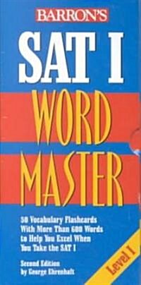Barrons Sat I Word Master (Cards, 2nd)