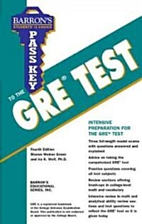Barrons Pass Key to the Gre Test (Paperback, 4th)