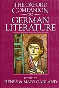 The Oxford Companion to German Literature (Hardcover, 3 Revised edition)