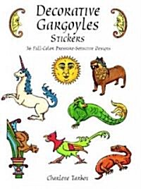 Decorative Gargoyles Stickers (Paperback)