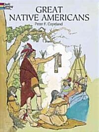 Great Native Americans Coloring Book (Paperback)