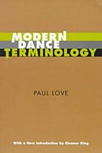 Modern Dance Terminology (Paperback)