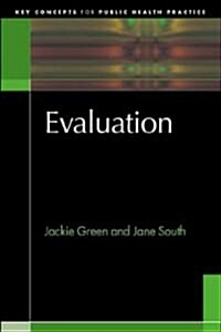Evaluation (Paperback)