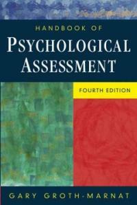Handbook of psychological assessment 4th ed