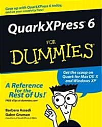 QuarkXPress 6 for Dummies (Paperback)