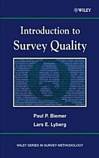 [중고] Introduction to Survey Quality (Hardcover)