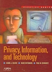 Privacy, Information And Technology (Paperback)