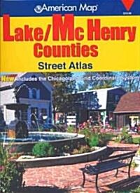 American Map Lake/McHenry Counties (Paperback, 1st, Spiral)