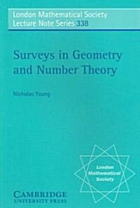 Surveys in Geometry and Number Theory : Reports on Contemporary Russian Mathematics (Paperback)