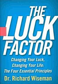 [중고] The Luck Factor (Hardcover)