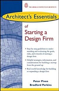 Architects Essentials of Starting a Design Firm (Paperback)