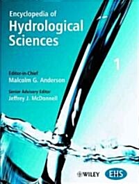 Encyclopedia of Hydrological Sciences, 5 Volume Set (Hardcover)