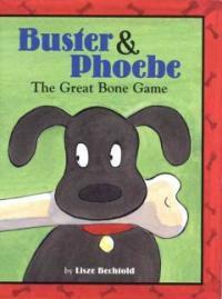 Buster the very shy dog in the great bone game 
