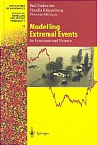 [중고] Modelling Extremal Events: For Insurance and Finance (Hardcover)