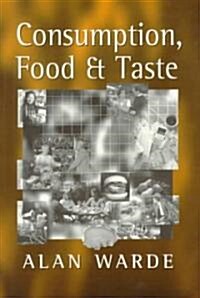 [중고] Consumption, Food and Taste (Paperback)