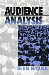 Audience Analysis (Hardcover)